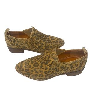 Lucky Brand Lenci Leopard Booties NIB